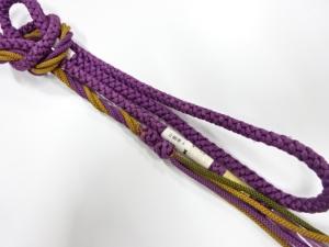 未使用品　正絹　手組帯締め